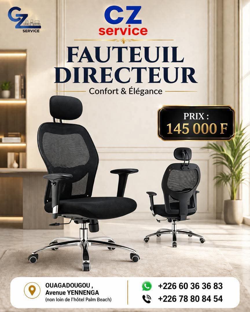 Fauteuil Directeur Mesh